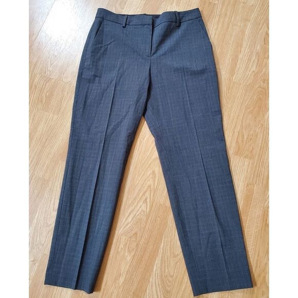 Theory Wool-Blend Cropped Pants Size 2 - Picture 2 of 12